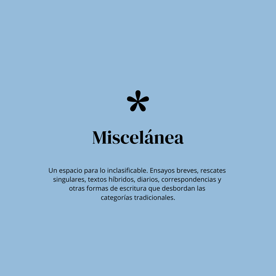 Miscelánea